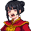 Emi being stern